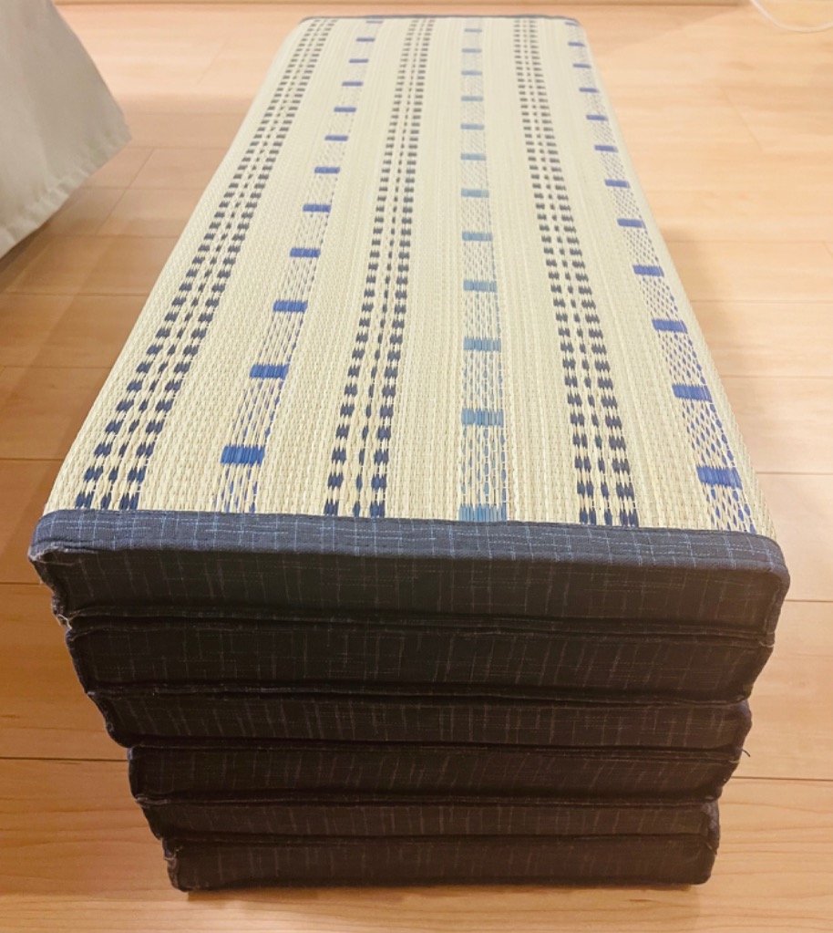 HAGiHARA（萩原） い草 マットレス 6つ折り 80×180×4cm いぐさ
