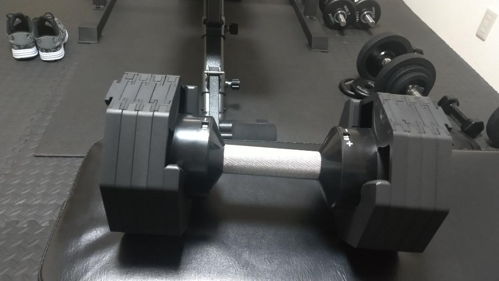 HAIGE ハイガー公式 可変式ダンベル【36kg×2個セット