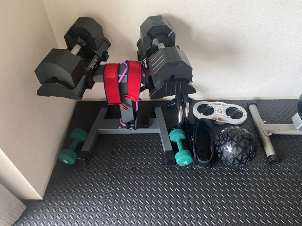 HAIGE ハイガー公式 可変式ダンベル 36kg×2個＋専用スタンド
