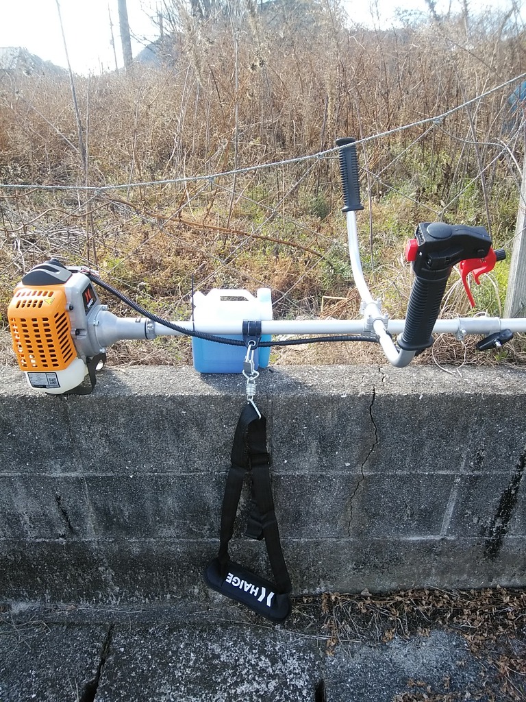 HAIGE ハイガー公式 エンジン式 刈払機 草刈機 26cc 2サイクル