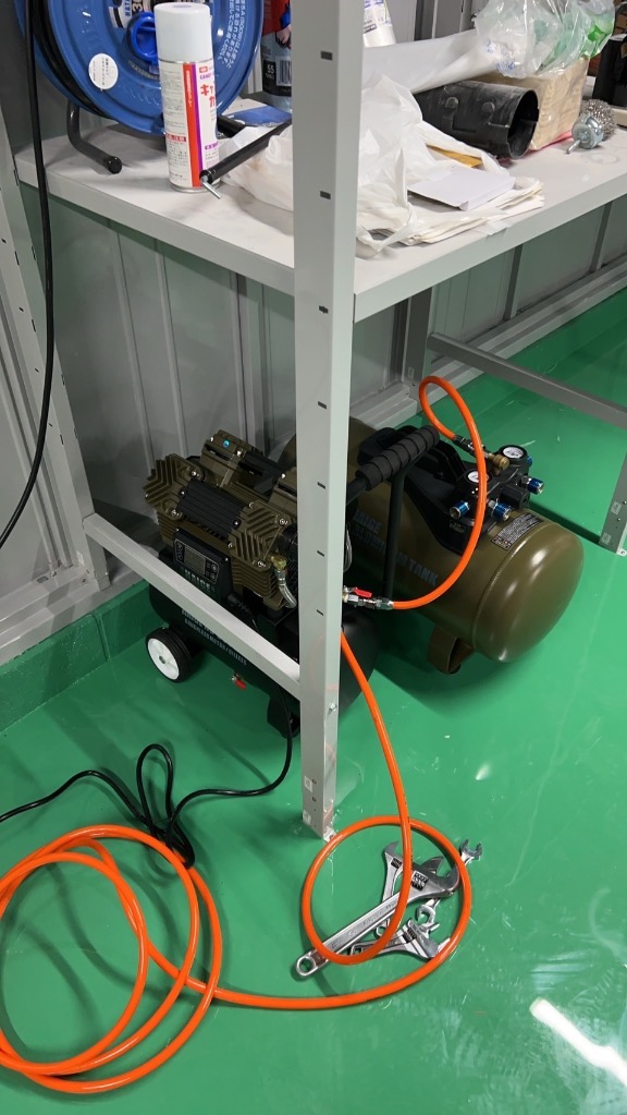 HAIGE ハイガー公式 エアコンプレッサー 100V 17L オイルレス HAIGE ハイガー公式 エアコンプレッサー 100V 17L オイルレス