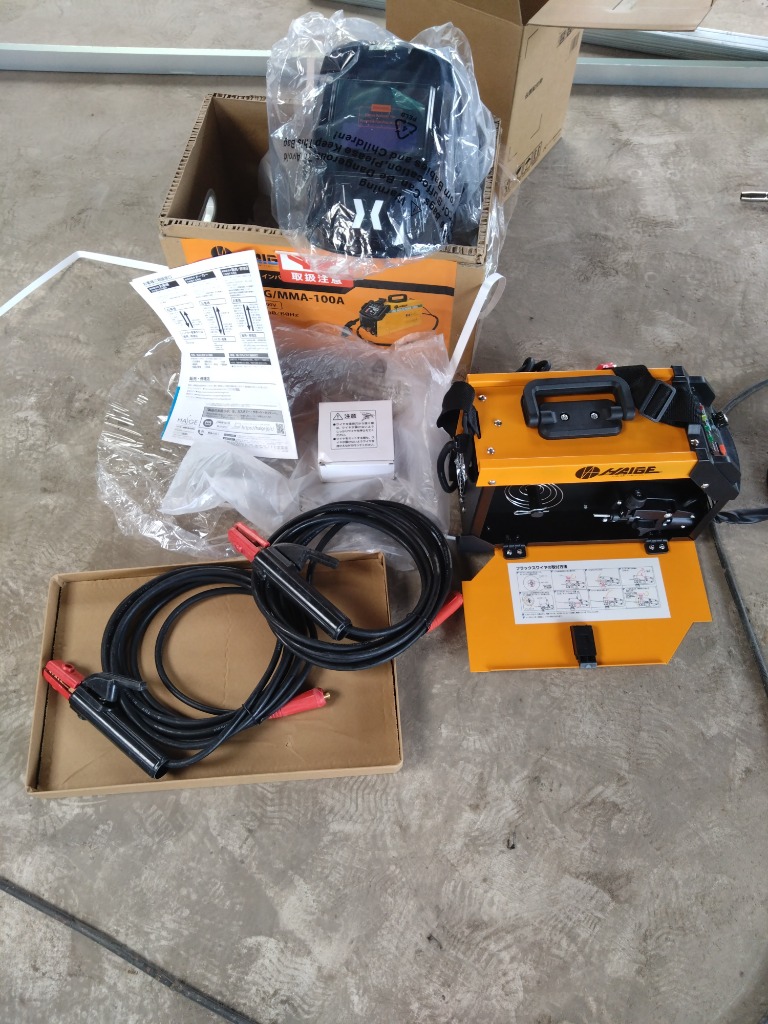 HAIGE ハイガー公式 ≪セット割≫ 半自動溶接機 HG-MAGMMA-100A HAIGE ハイガー公式 ≪セット割≫ 半自動溶接機 HG-MAGMMA-100A