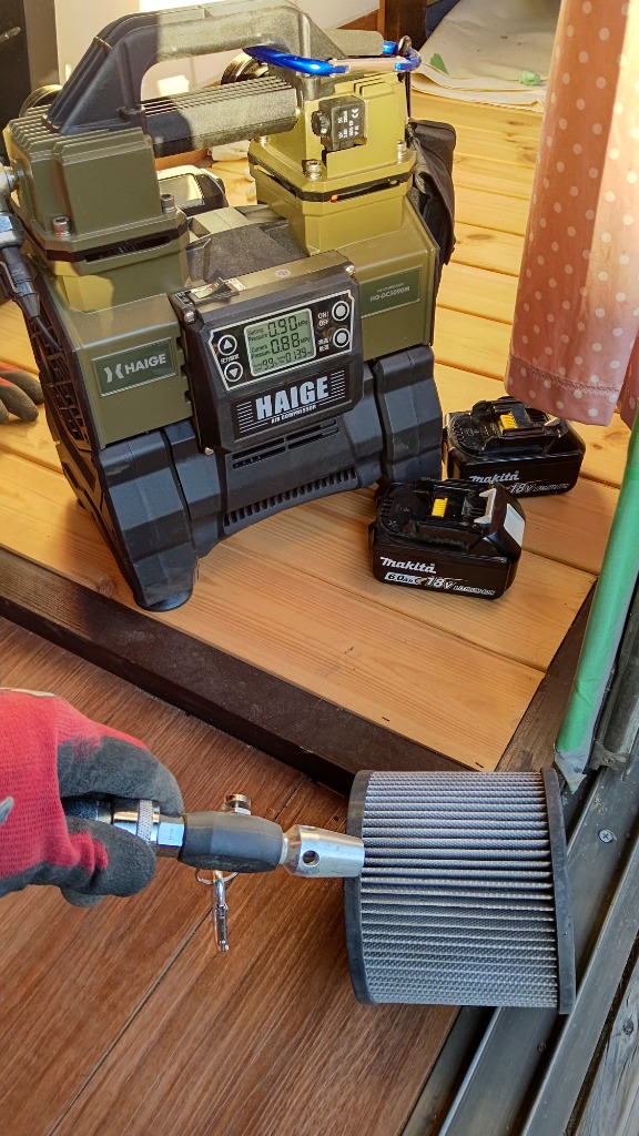 ハイガー公式 ＜コードレス＞業務用掃除機 充電式 乾湿両用