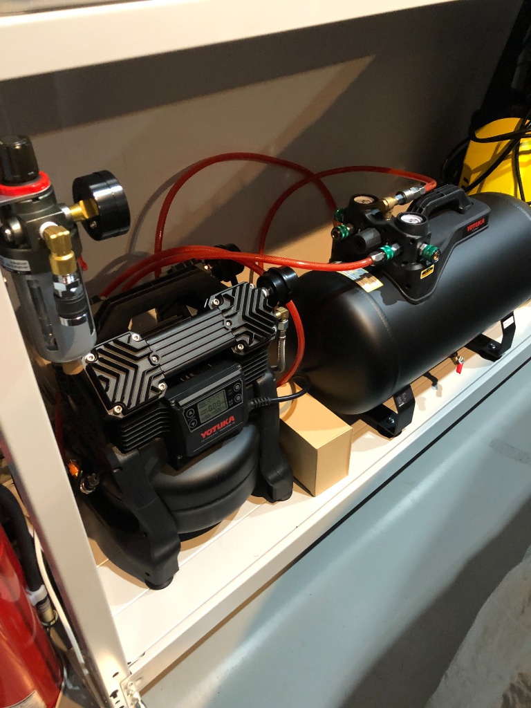 HAIGE ハイガー公式 エアコンプレッサー アルミ製サブタンク 36L