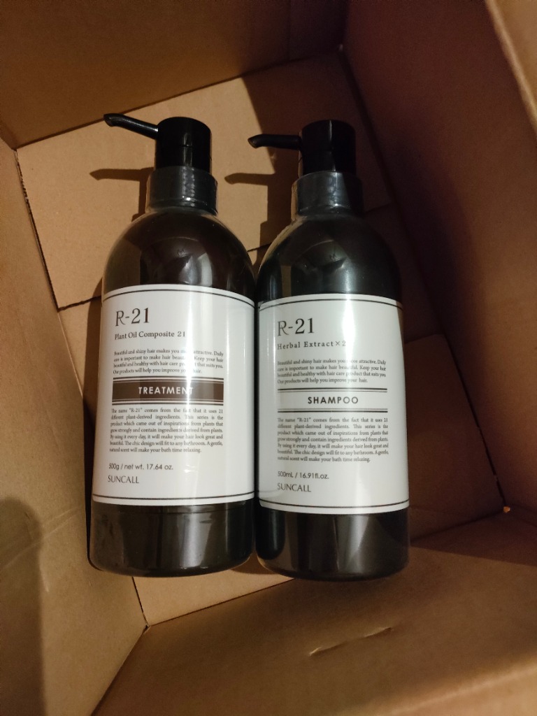 SUNCALL サンコール R-21 R21 シャンプー 500mL +