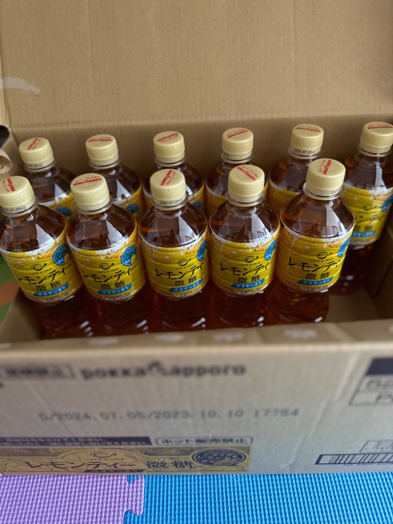 pokka sapporo（ポッカサッポロ） マブロック レモンティー 微糖 525ml