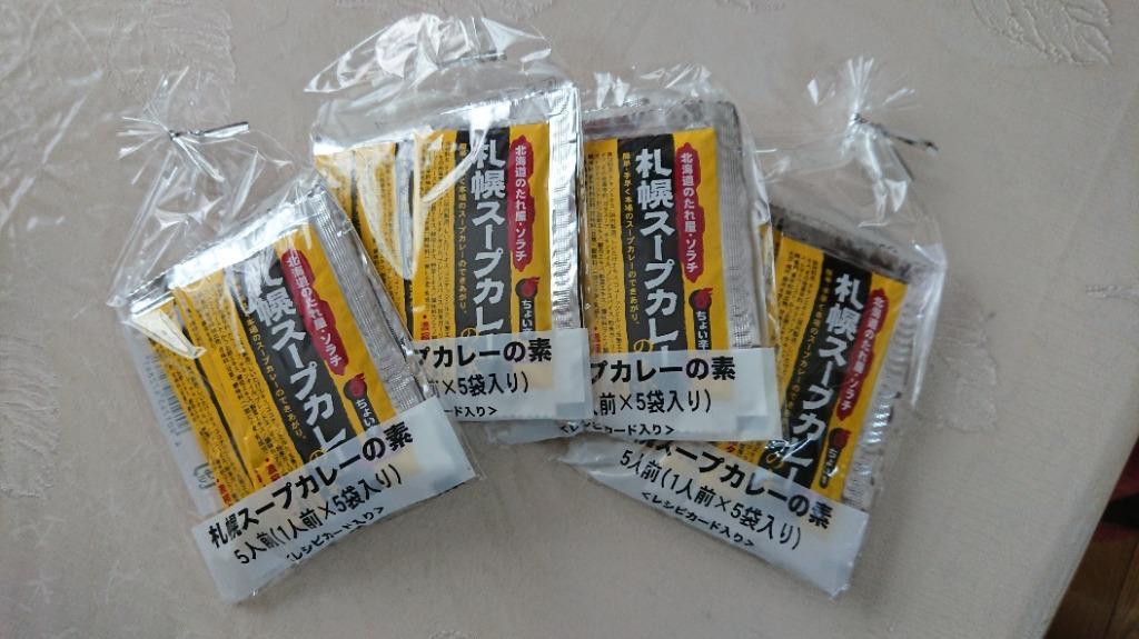 札幌 スープカレー の素 20食分 (送料無料 北海道 ソラチ(濃縮タイプ) 札幌 スープカレー 北海道 お土産 メール便 送料無料 ポイント消化 食品  :sorati-20p:函館えさん昆布の会 - 通販 - Yahoo!ショッピング