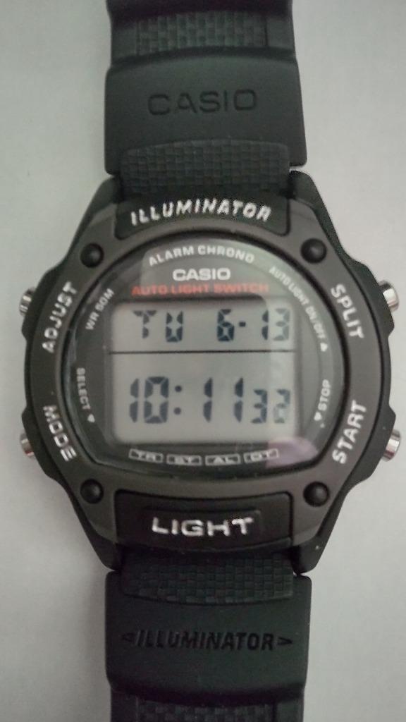 カシオ)CASIO 腕時計 デジタル W-93H-1AV ブラック メンズ 海外モデル