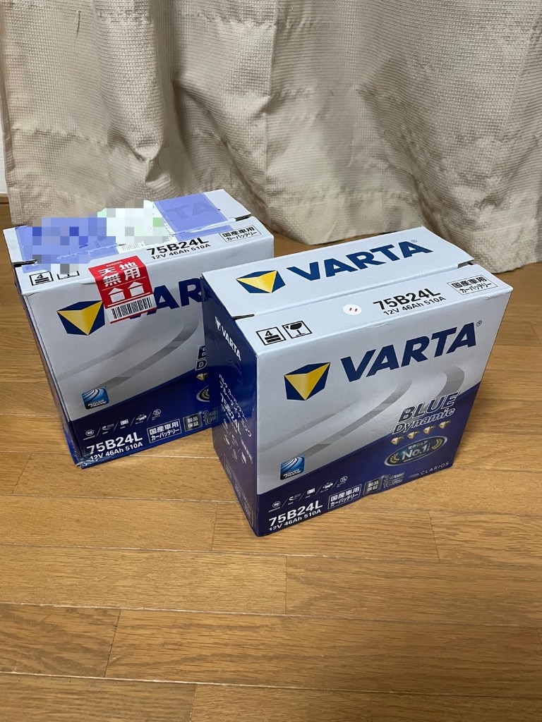 75B24L VARTA ハイスペックバッテリー BLUE Dynamic 国産車用 VB75B24L : vb75b24l : ハクライショップ -  通販 - Yahoo!ショッピング