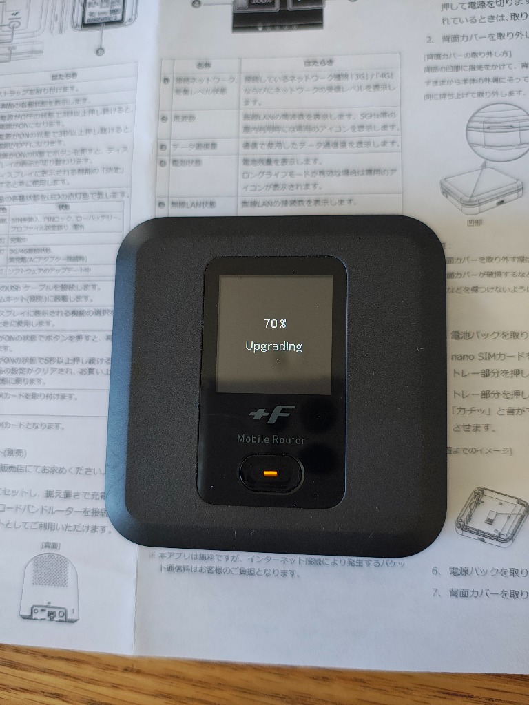中古A 富士ソフト Fs040w モバイル Wi-Fi ルーター SIMフリー