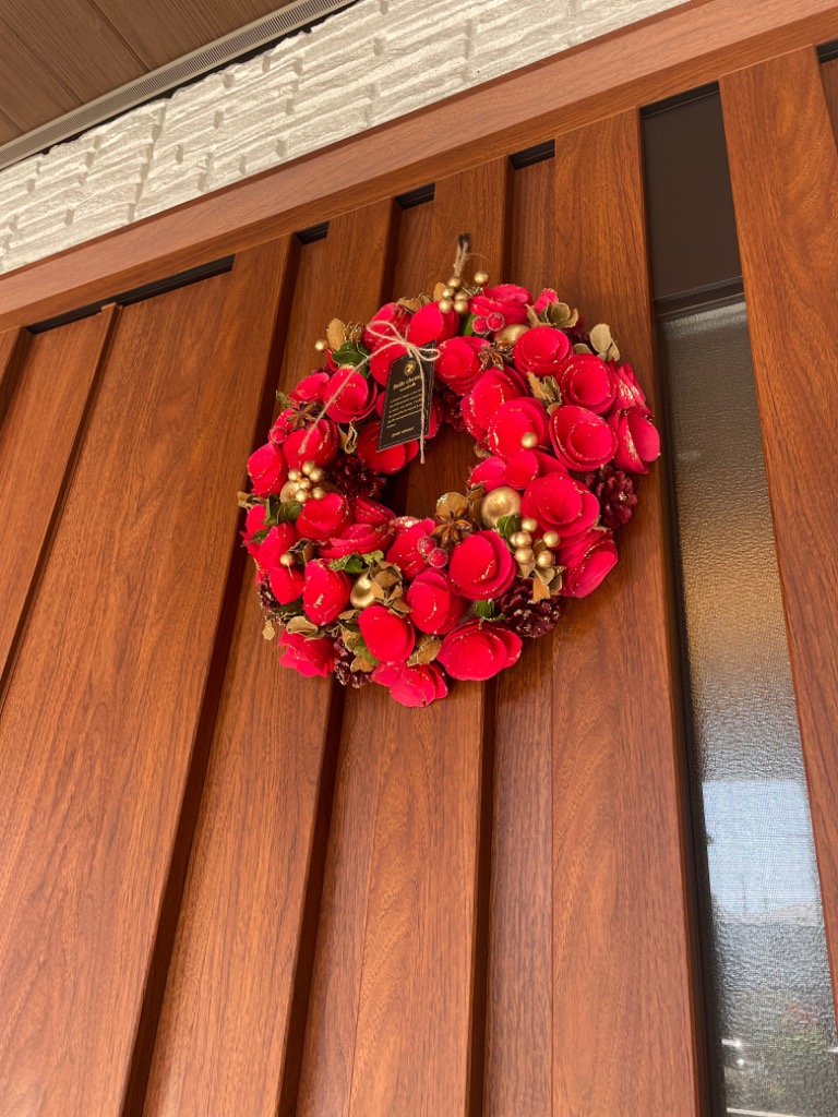 DEPOS クリスマスリース リース 玄関 天然素材 直径36cm 北欧 DEPOS クリスマスリース リース 玄関 天然素材 直径36cm 北欧