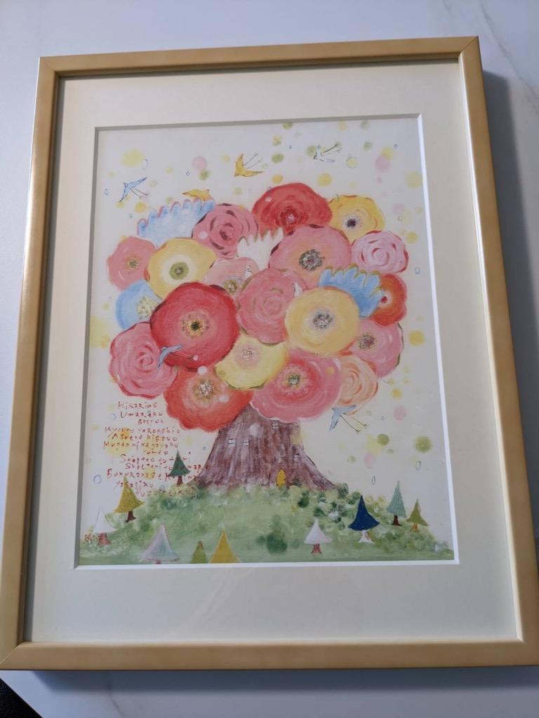 絵画 インテリア 壁掛け 花の絵 (咲きつづく日々/Mサイズ) 玄関 絵画 インテリア 壁掛け 花の絵 (咲きつづく日々/Mサイズ) 玄関