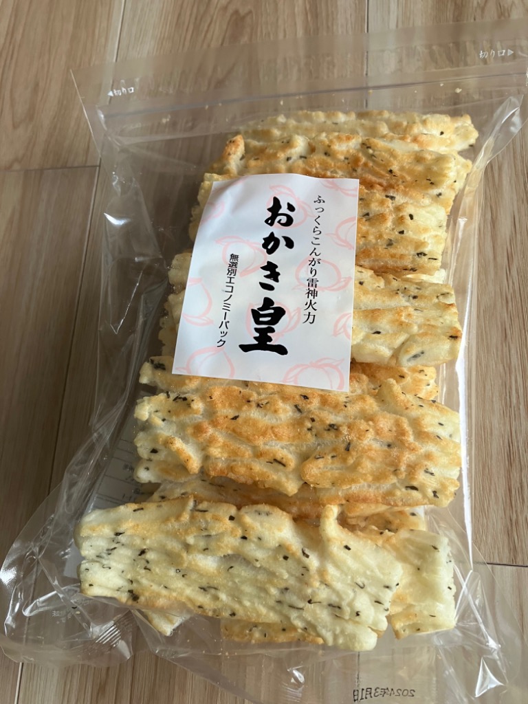 のりおかき 無選別エコノミーパック（200g） - せんべい