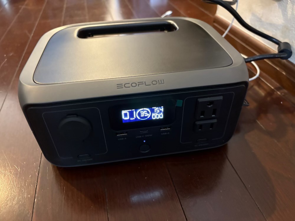 EcoFlow エコフロー RIVER 3 ポータブル電源 230Wh容量