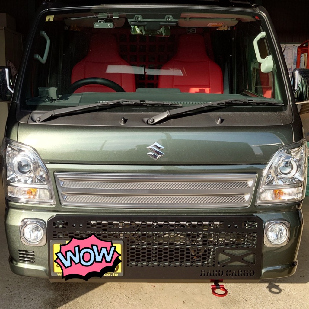 ハセプロ スーパーキャリイDA16T フロントグリルガーニッシュ