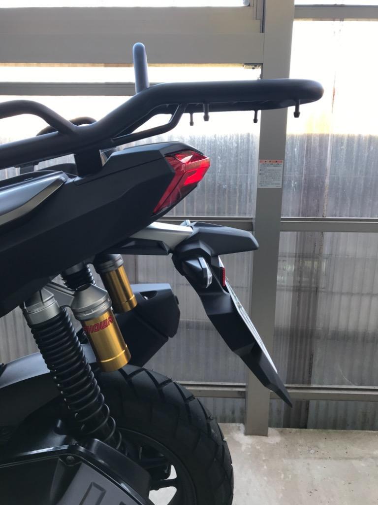 ホンダ ADV150 リアキャリア H2C APK0WFK77340TA エイチツーシー（取付はノーマルボルト再利用、輸入品の為多少の錆、小傷はご了承下さい。）  :ha20200229004:NB・バイク用品はとや - 通販 - Yahoo!ショッピング