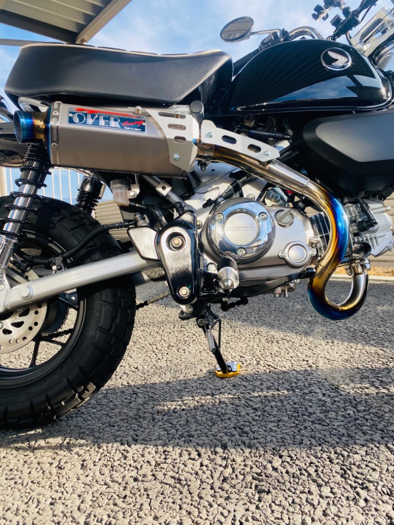 OVER RACING TT-Formula フルチタン アップマフラー（Monkey125