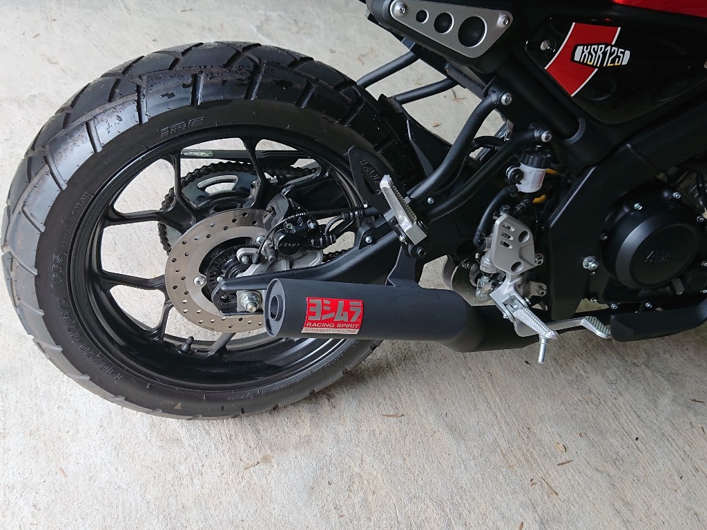 バイクパーツ マフラー ヨシムラ 機械曲ストレート762サイクロン