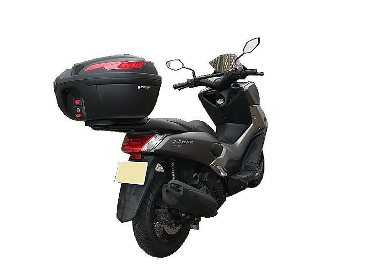 在庫有り】バイク用 リアボックス K-MAX 大容量 50Lの大型サイズ