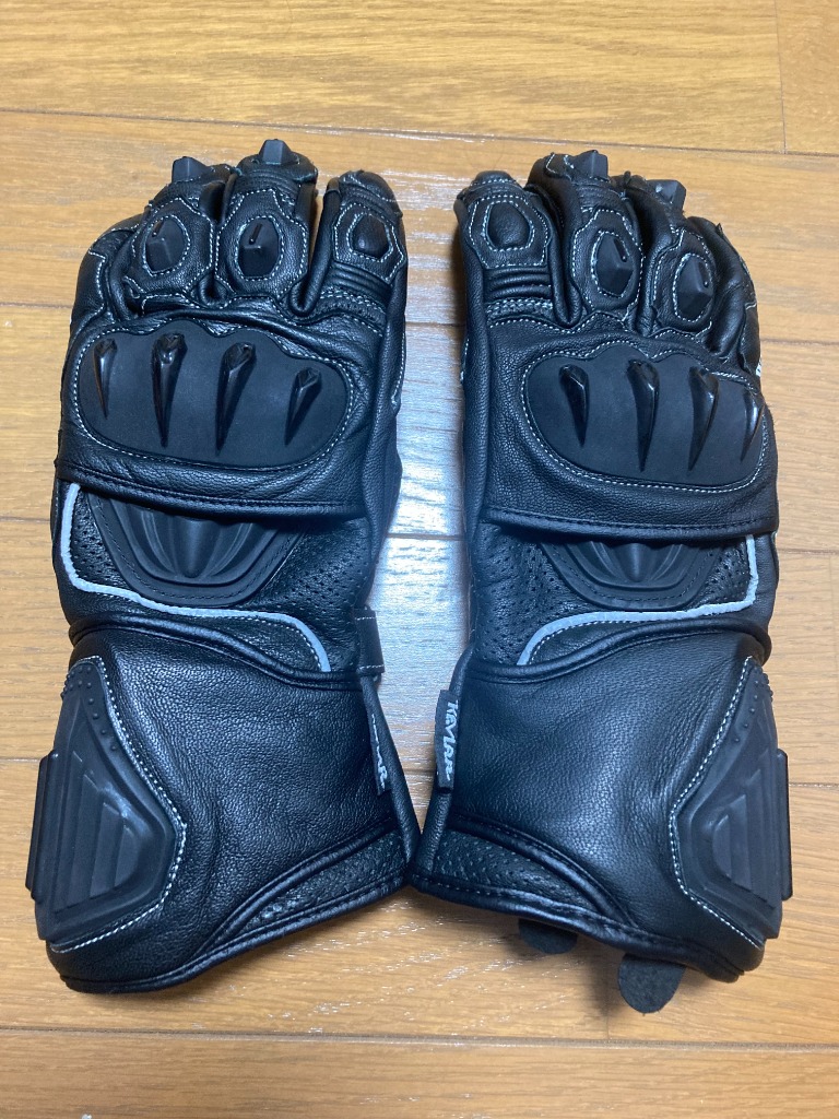 バイク用レザーグローブ スマホ対応 ライディンググローブ AI-169