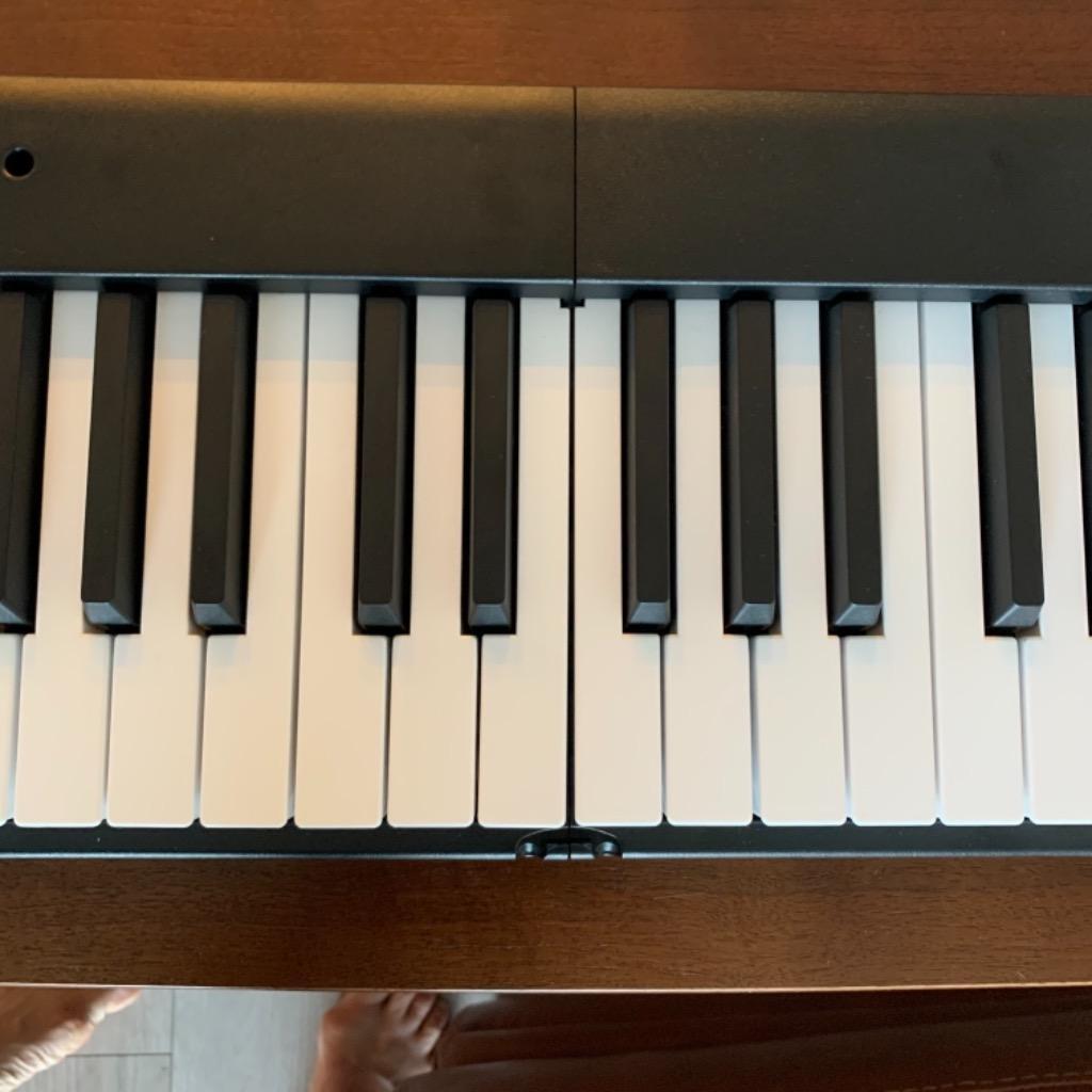 電子ピアノ 88鍵盤 折りたたみ 鍵盤光る スリムボディ 充電可能 ワイヤレス コードレス 携帯型 MIDI【1年保証】【PSE規格品】【PL