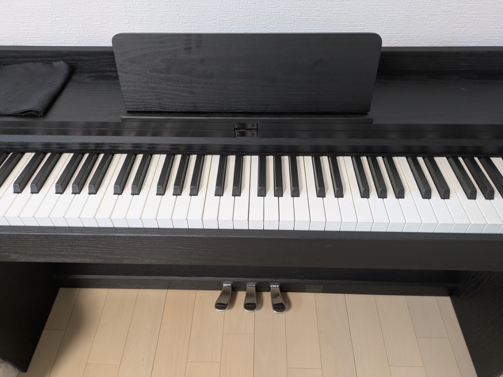 グレー新発売！】電子ピアノ 88鍵盤 ハンマーアクション鍵盤