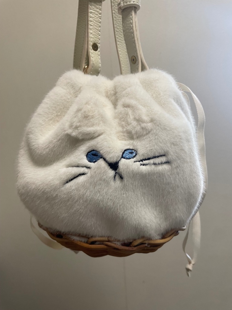 HAYNI 「新色アクア登場」猫 ねこ ショルダーバッグ レディース