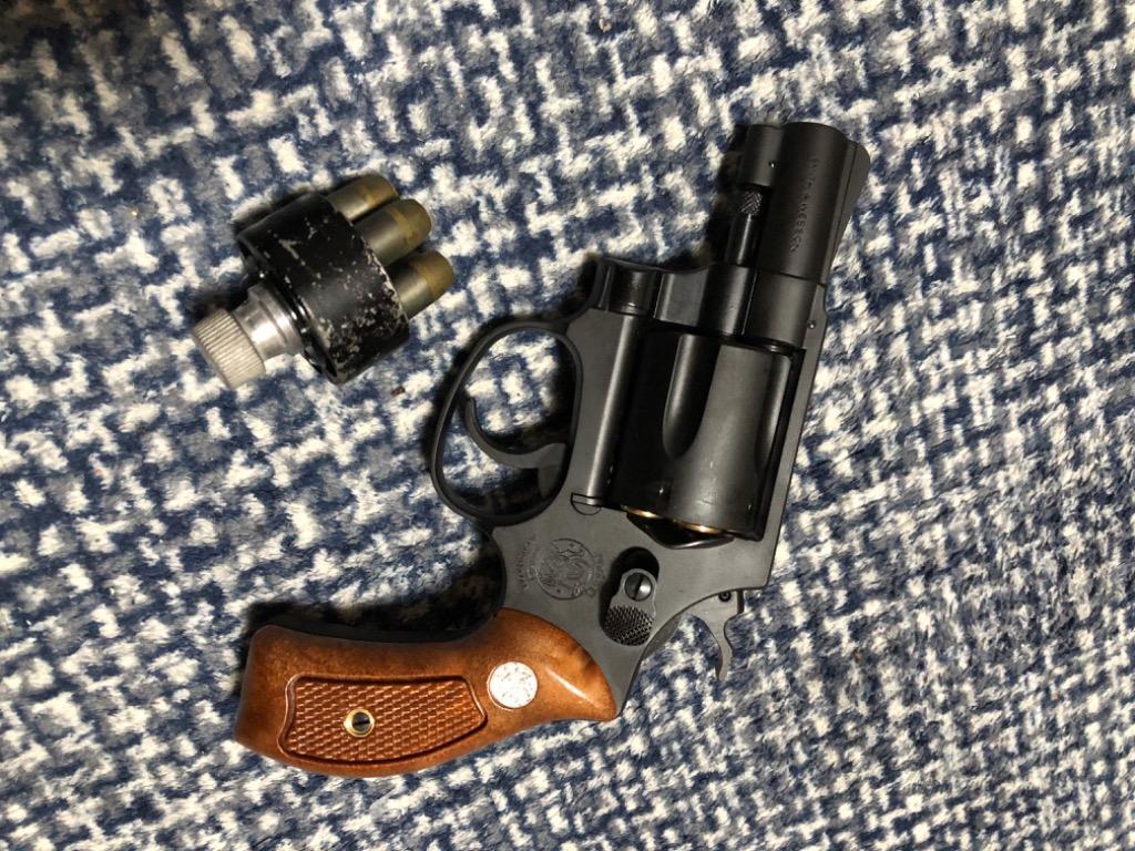 タナカワークス S&W M36 ラウンドバット .38 spl チーフ