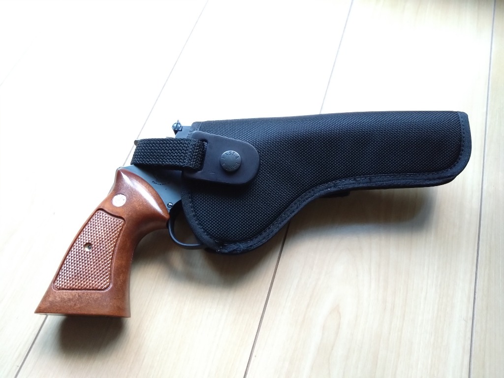 整備済 イーストA リボルバー 6インチ用 革製 ヒップホルスター イーストA 革 シルエット ヒップ ホルスター リボルバー 357 44