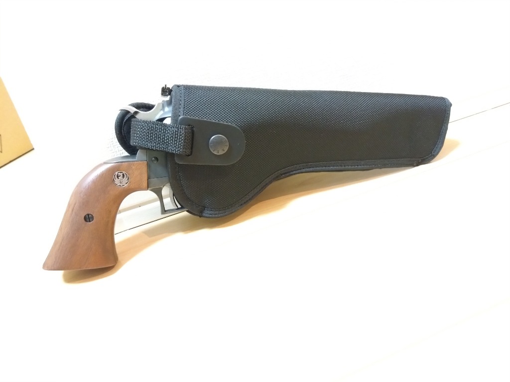 革製 リボルバー用 ヒップホルスター ベージュ バスケット調 革製ホルスター イーストA 革 シルエット ヒップ ホルスター リボルバー K