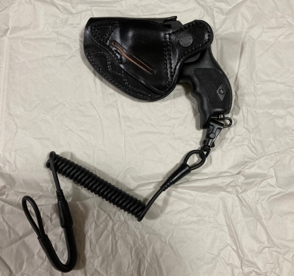 イーストA 革 シルエット ヒップ ホルスター J-ポリス サム