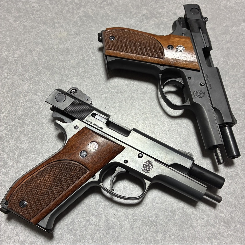 マルシン工業 マルシン S&W M439 木製グリップ HW エクセレント（発火
