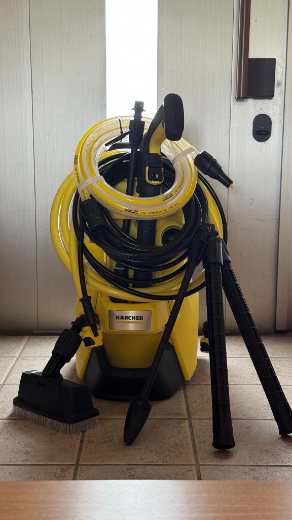 KARCHER 高圧洗浄機 本体 3mホースセット付き ケルヒャー （正規代理店）KARCHER 高圧洗浄機 K2サイレント＋3m