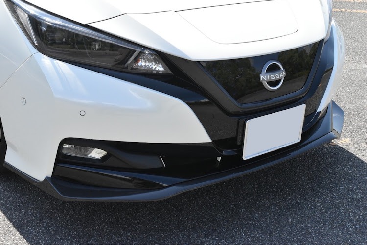 リーフ 日産リーフ ZE1 カーボン フロントリップスポイラー HCS リーフ 日産リーフ ZE1 カーボン フロントリップスポイラー HCS