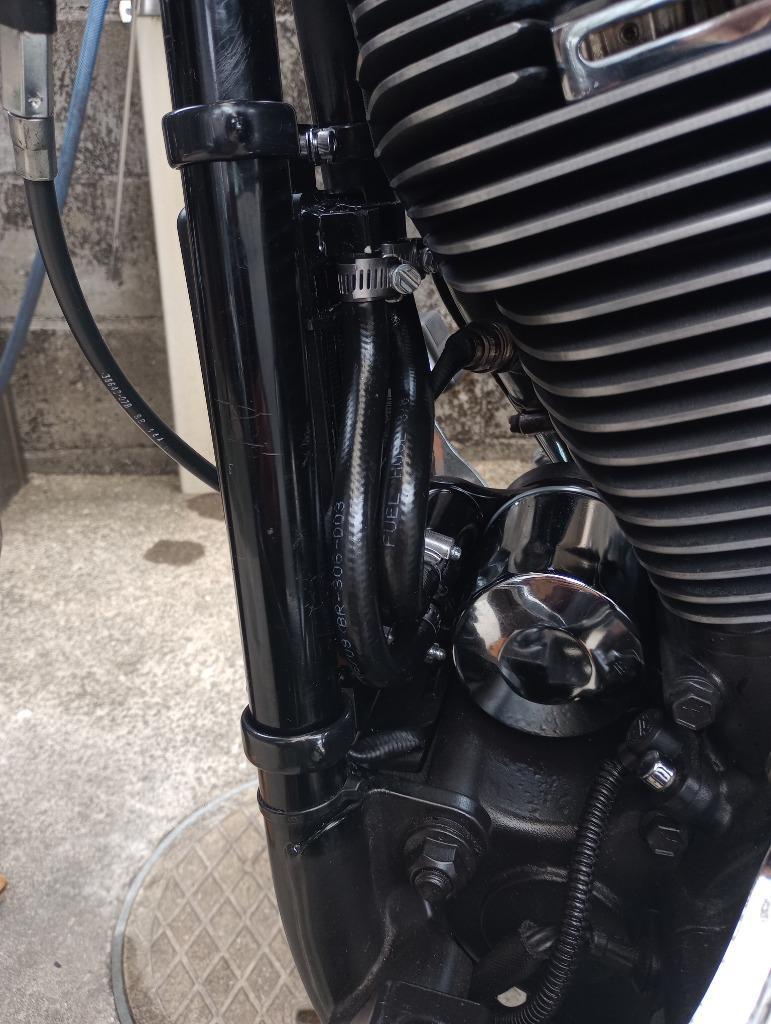 【VFactor】2000〜2010 ソフテイル用 ダウンチューブマウント・オイルクーラー 89203HDPARTS.JP 通販