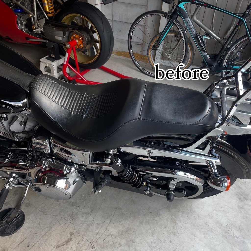 SDC パフォーマンスグリッパーシートバックレスト FXBB/FXST オレンジ M8 ローライダー/S/ST、スポーツグライド SDC パフォーマンス