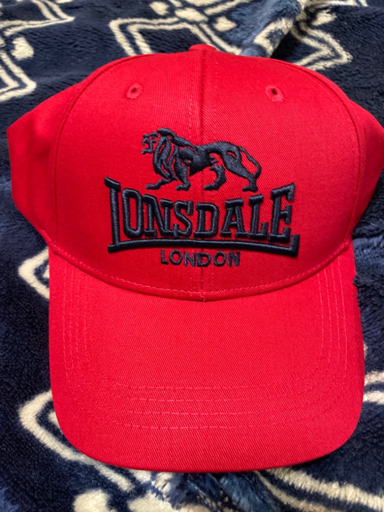 LONSDALE ロンズデール / ライオンロゴキャップ(SALFORD) Dark Red