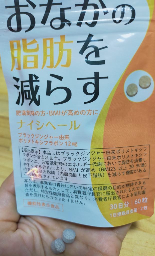 ナイシヘール 内臓脂肪 皮下脂肪 中性脂肪 お腹の脂肪を減らす 落とす 脂肪燃焼 サプリ サプリメント :naishi01:レガロストア - 通販 -  Yahoo!ショッピング