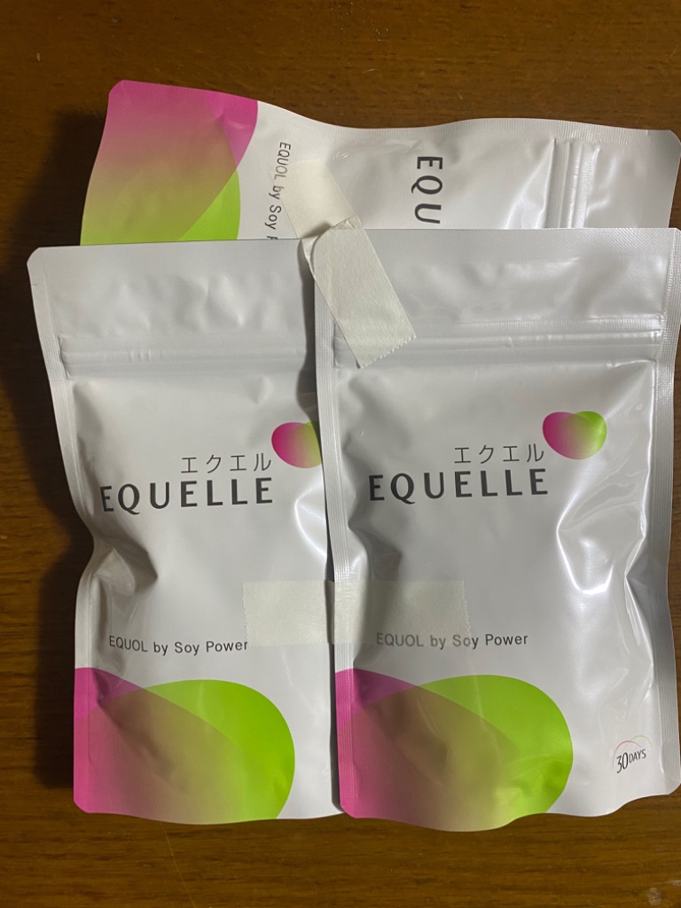 エクエル 120粒入 3個セット パウチ エクオール 大塚製薬 EQUELLE