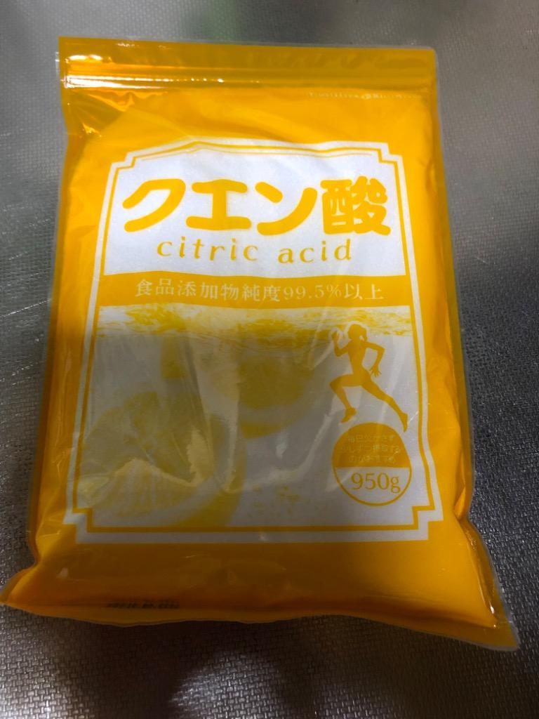 クエン酸 食用 950g 無水 メール便 送料無料 「1kgから変更」 :1-082:ヘルシーカンパニー - 通販 - Yahoo!ショッピング