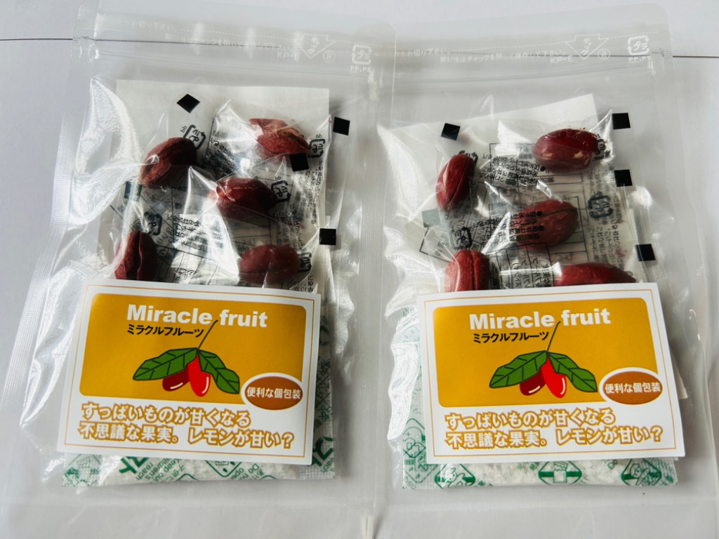 ヘルシーカンパニー 不思議なフルーツ！ミラクルフルーツ 10粒