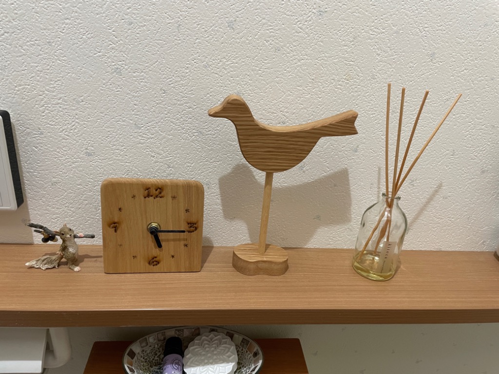 バードオブジェ 鳥 (3種) 置物 バード オブジェ 小鳥 木製 鳥の
