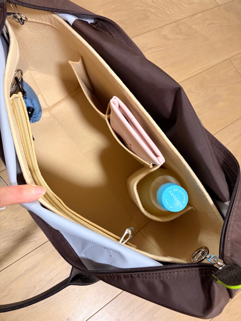 ル プリアージュ バッグインバッグ S M L ロンシャン用 インナーバッグ