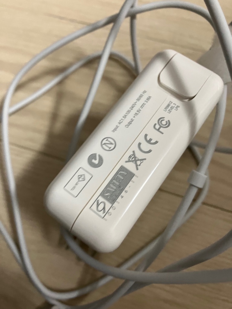Macbook Pro 電源アダプタ 60W MagSafe 2 T型 充電器 Mac 互換
