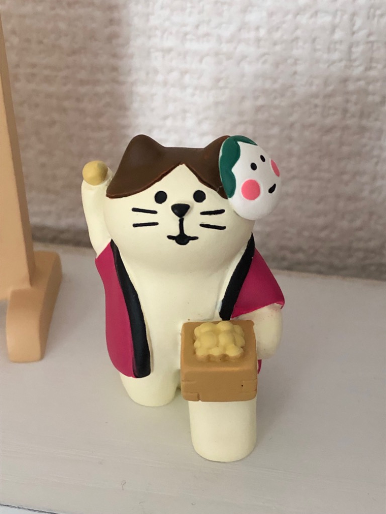 コンコンブル　節分　豆まき　鬼っこ猫 concombre（コンコンブル）節分祭 豆まき青鬼
