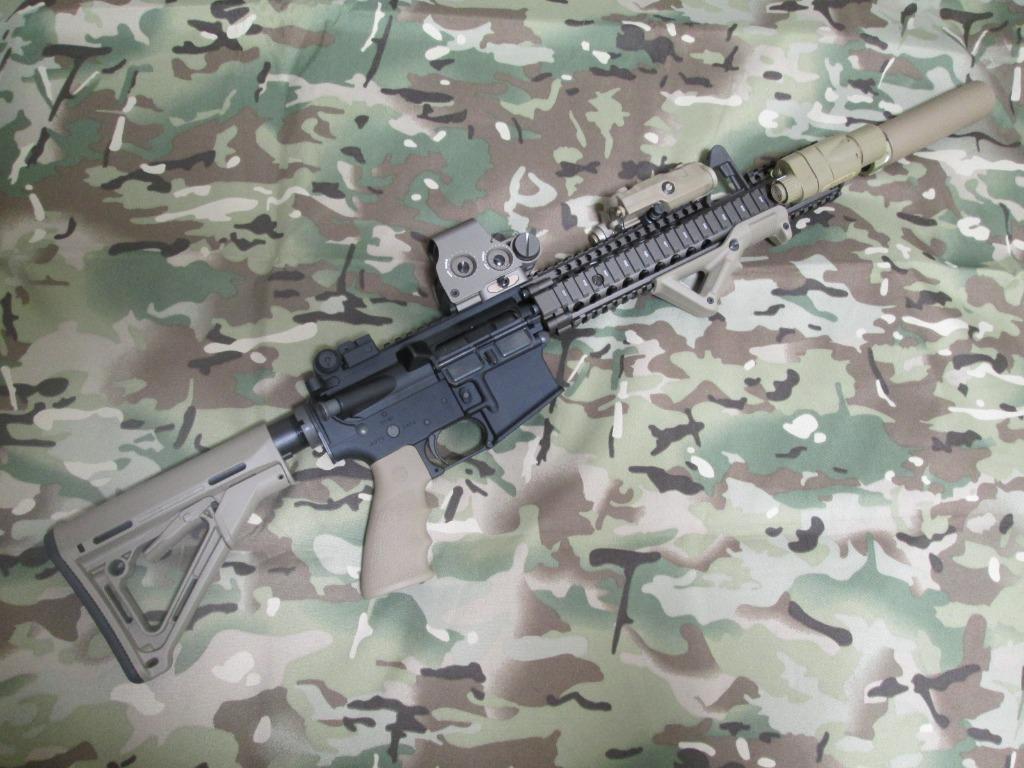 Airsoft Artisan SFタイプ SOCOM556-RCサプレッサー/4-Prong