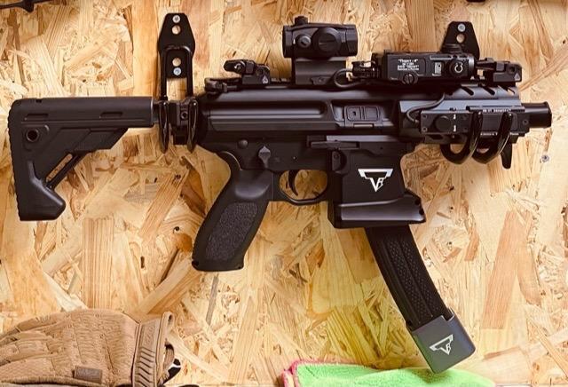 EMG TTI マガジンエクステンション (APFG MPX-K GBB/Licensed