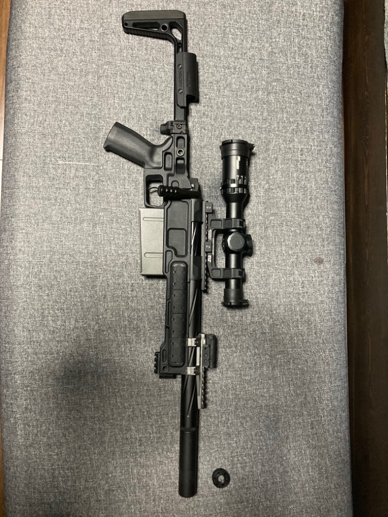 Maple Leaf ツイストフルートアウターバレル 150mm (東京マルイ VSR-10