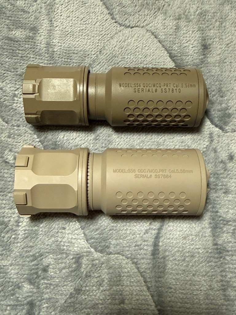5KU KAC タイプ QDC／MCQ-PRT QDサプレッサー & シュラウドセット FDE