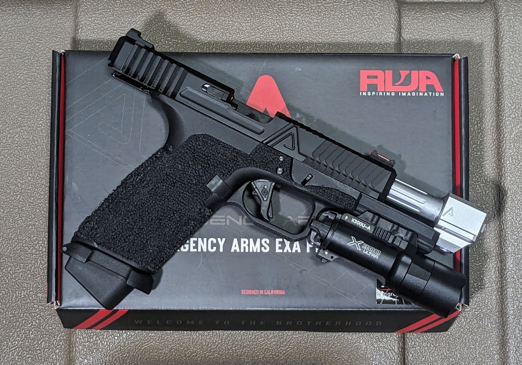 RWA Agency Arms×LoneWolf EXA ガスブローバックピストル エアガン 18歳以上 : vf-rw3-g17-bk :  ミリタリーショップH.T.G. - 通販 - Yahoo!ショッピング